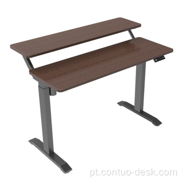 Mesa de elegante de mesa dupla saudável para mesa de elegância para a mesa de escritório em casa